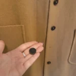 Thumbnail for Camel-coloured mid-season coat