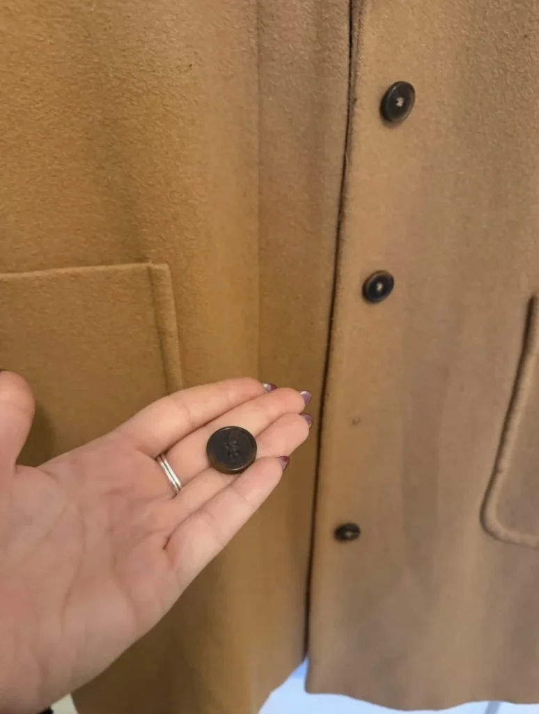 Image for Camel-coloured mid-season coat