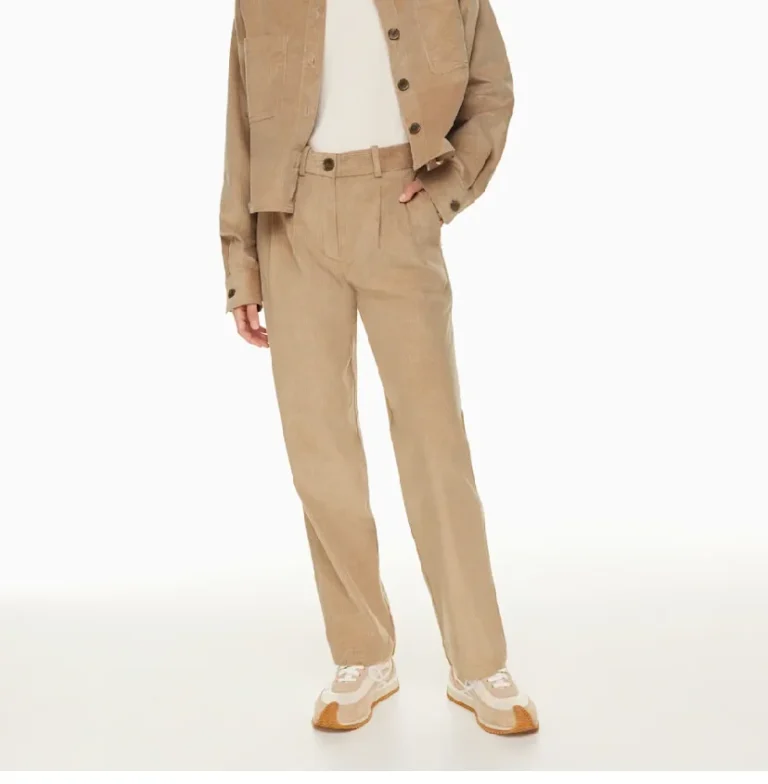 Featured image for Aritzia corduroy trousers