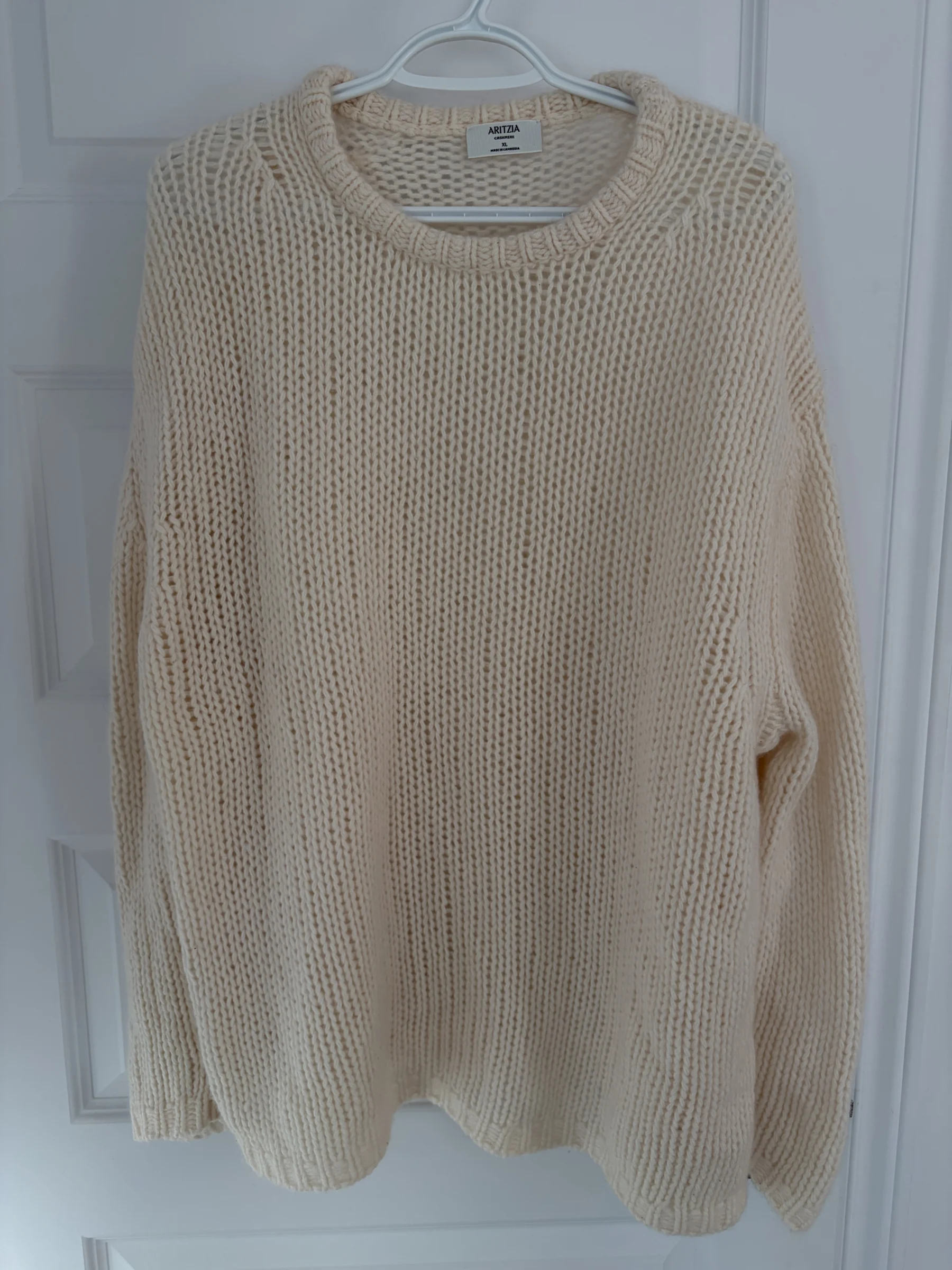 Cashmere jumper Aritzia seconde main