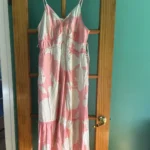 Featured thumbnail for HM Long White and Pink Dress