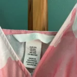 Thumbnail for HM Long White and Pink Dress