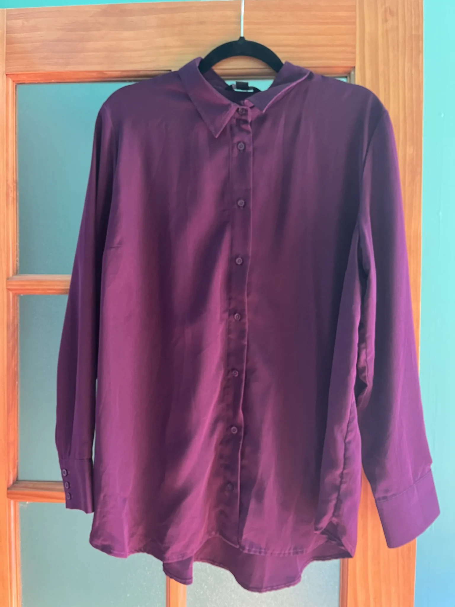 Featured image for Women’s Long-Sleeved Plum Shirt