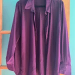 Thumbnail for Women’s Long-Sleeved Plum Shirt