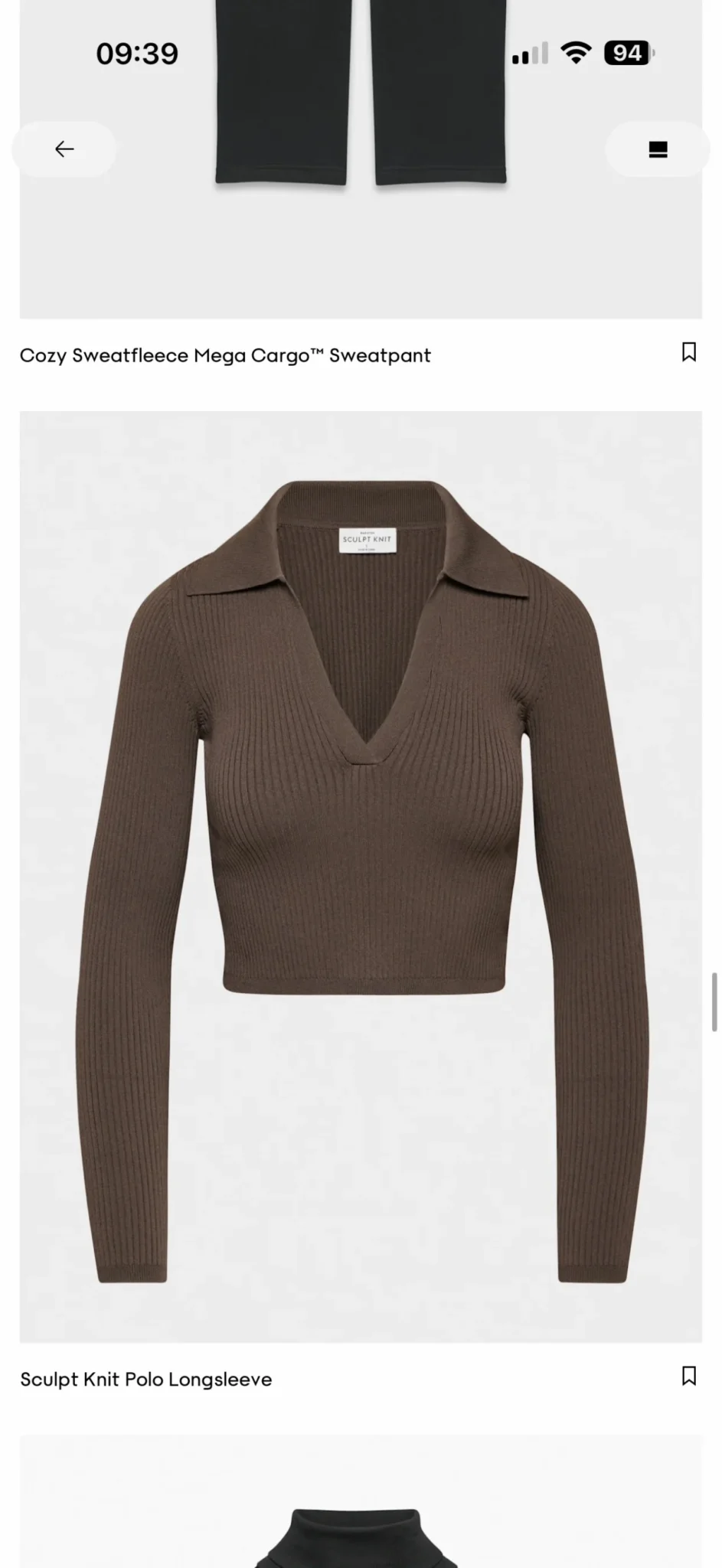 Featured image for Aritzia women’s medium top