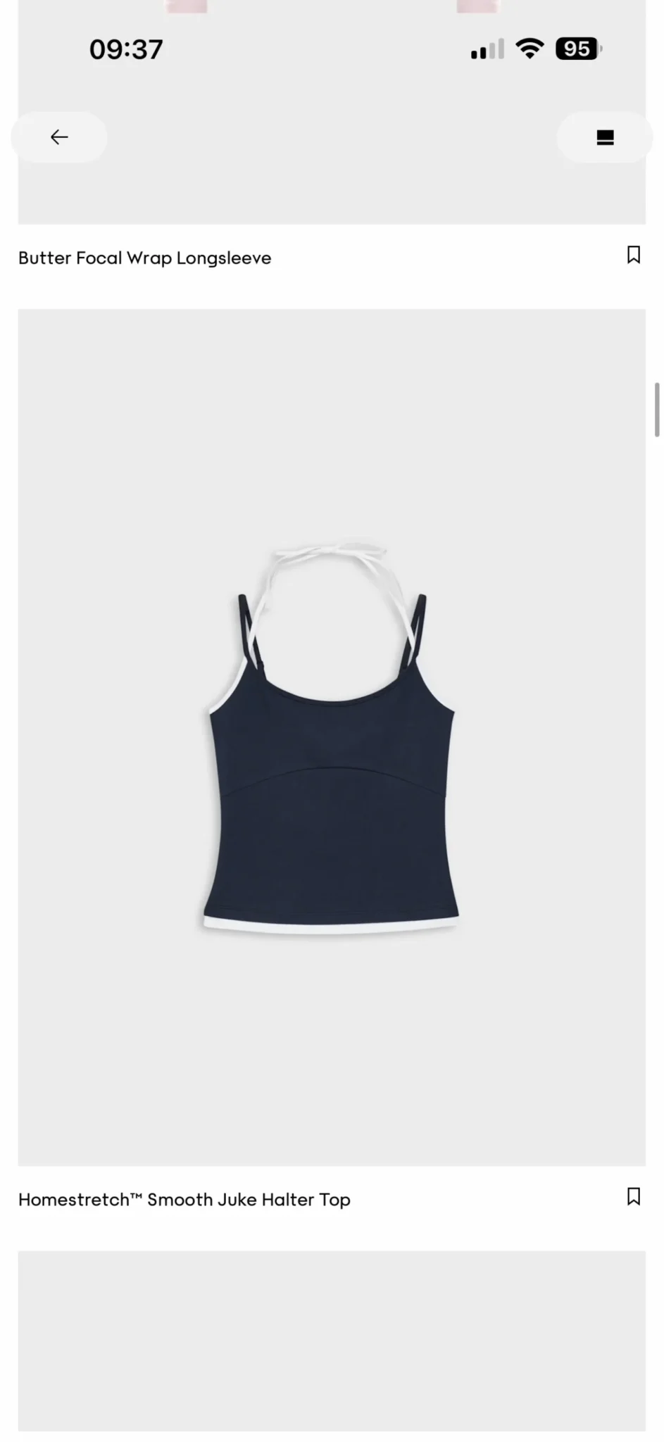 Featured image for Aritzia women’s camisole, size medium