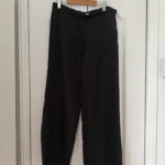 Featured thumbnail for Pantalon en satin large femme