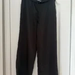 Thumbnail for Pantalon en satin large femme