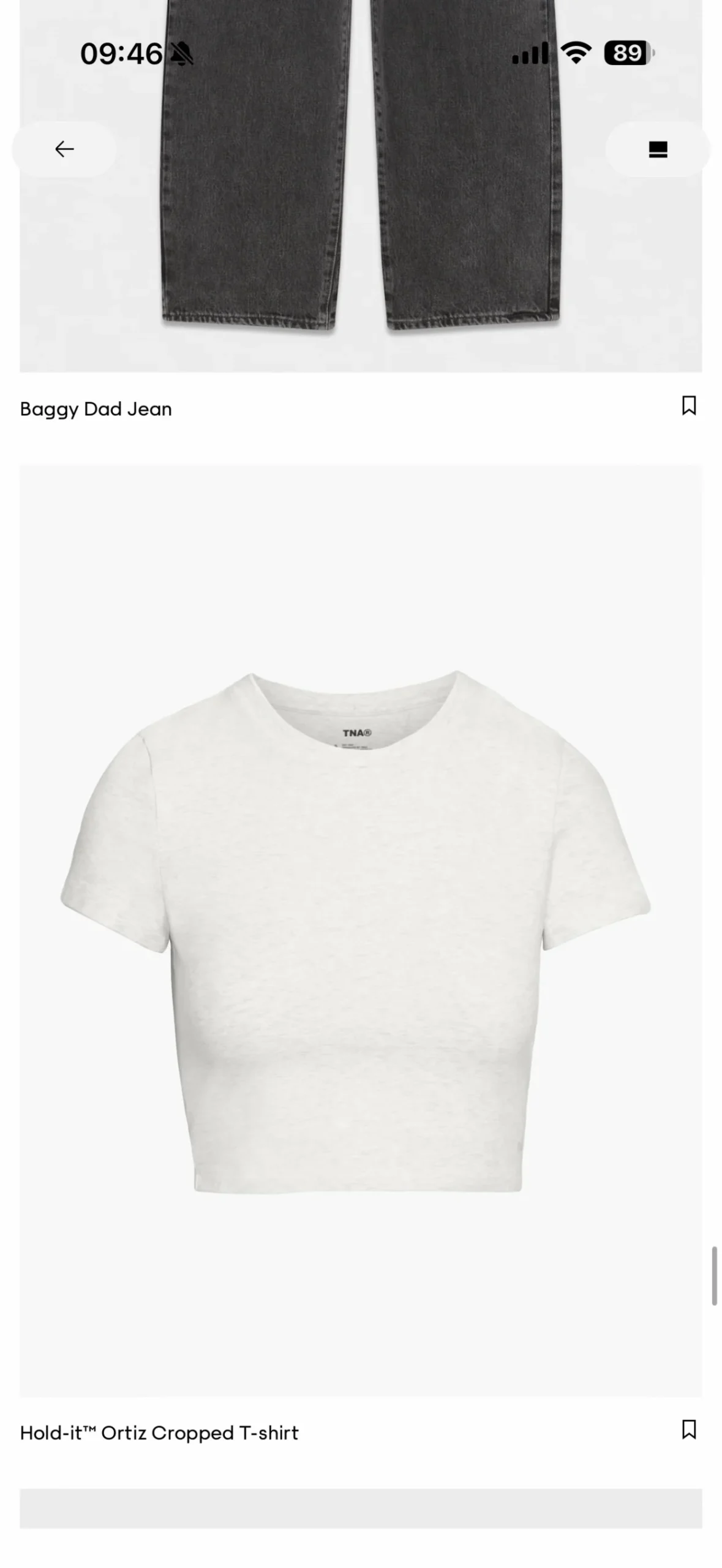 Aritzia women’s small grey top Aritzia seconde main