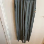 Thumbnail for Three-button jumper in sage green