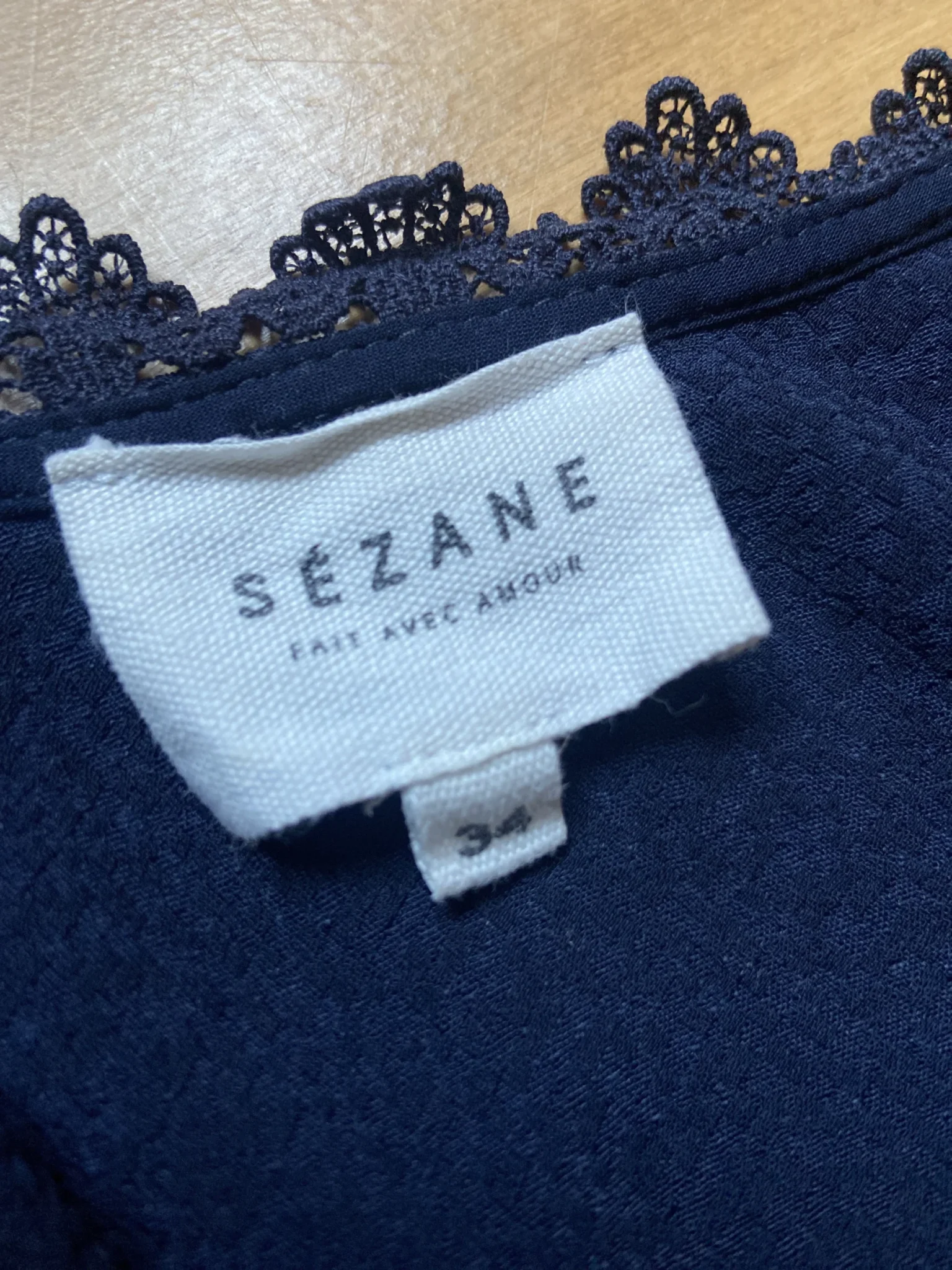 Image for Adèle blouse by Sézane