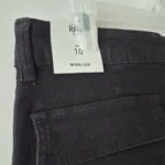Thumbnail for Pantalon cargo noir à jambe large RFM (Royalty For Me)