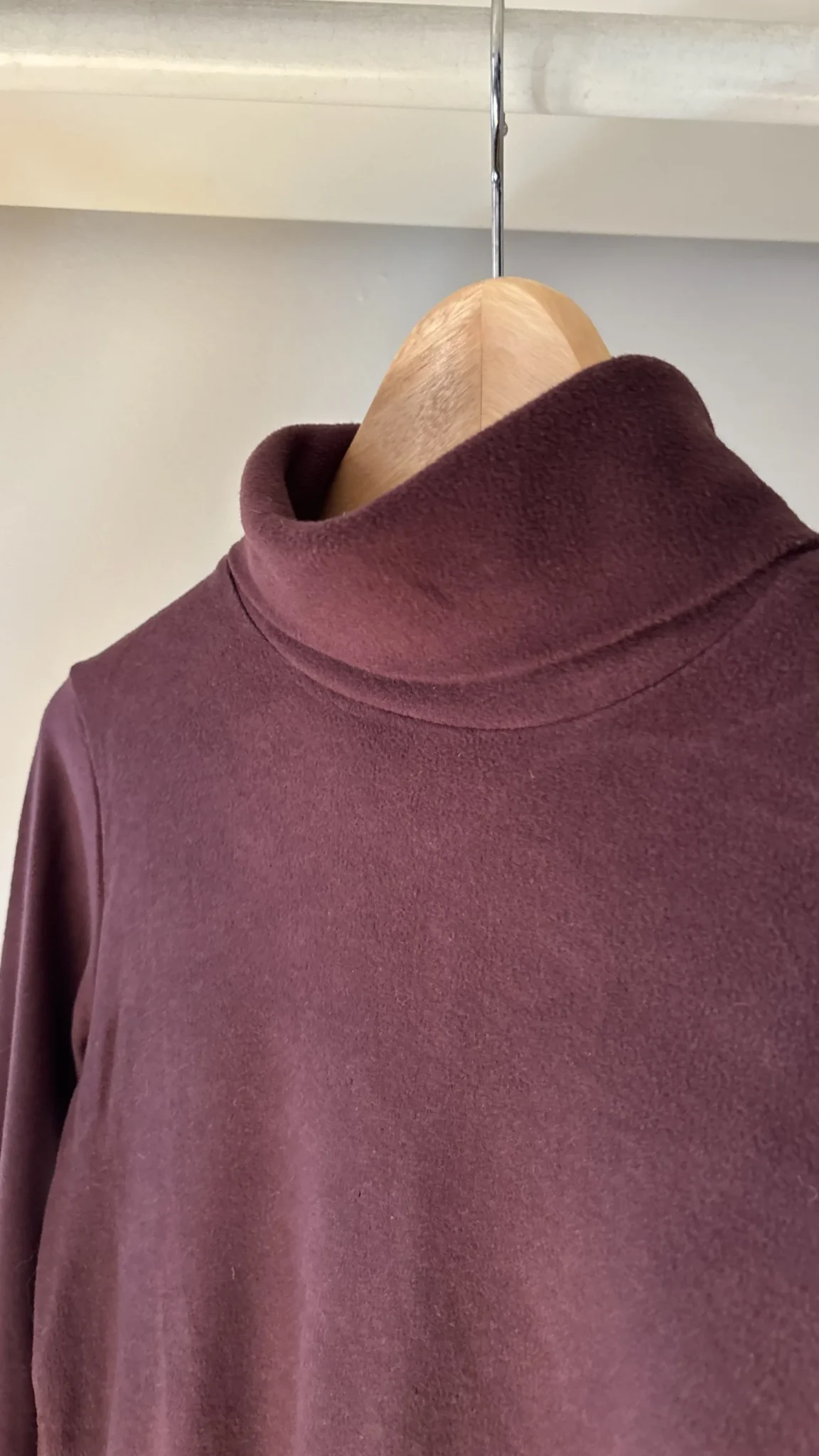 Image for Uniqlo Heattech Purple Fleece
