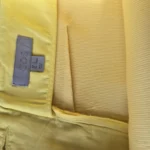 Thumbnail for Fitted pencil skirt – vibrant yellow