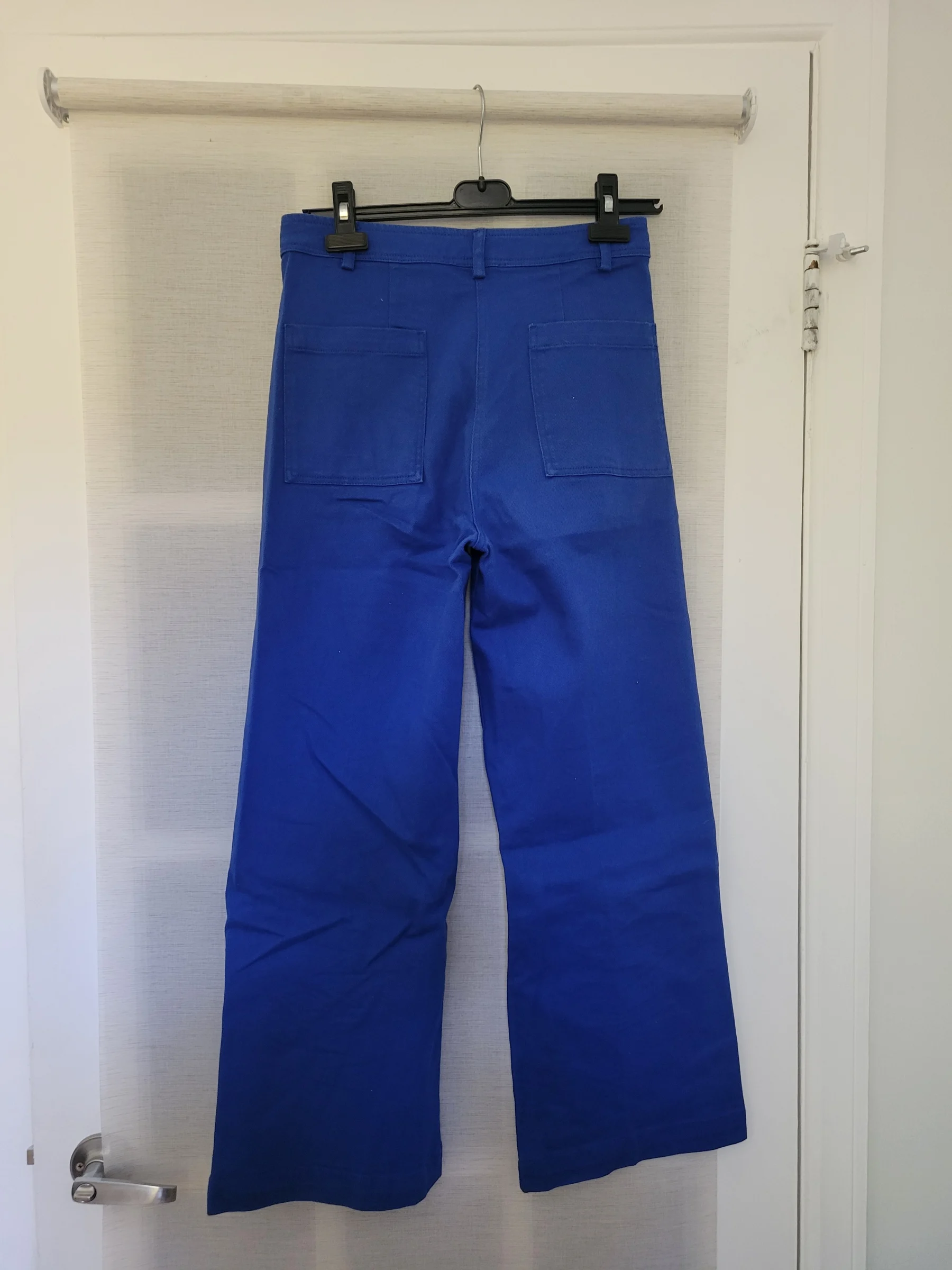 Blue work trousers Monoprix Femmes seconde main