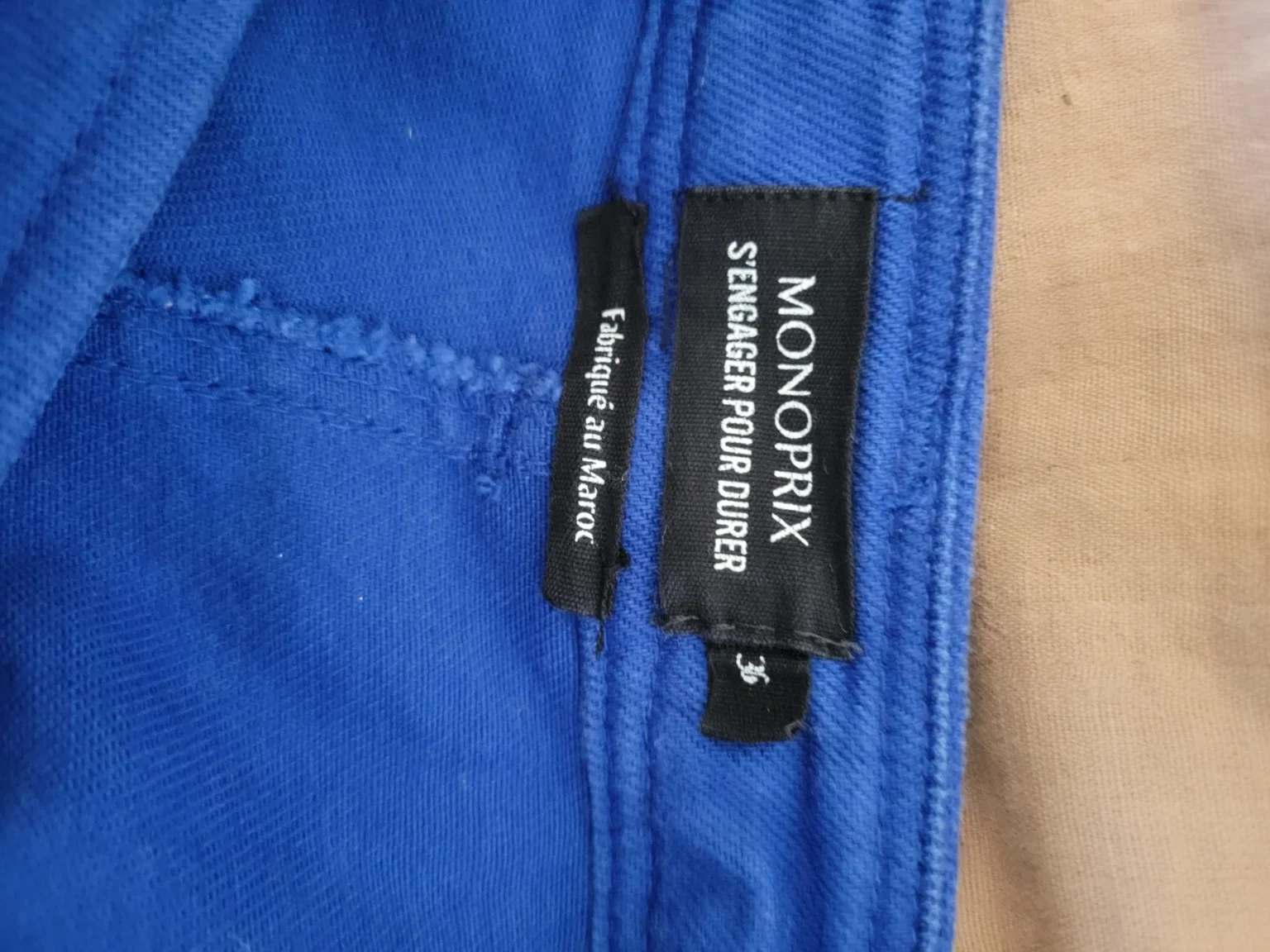 Image for Blue work trousers