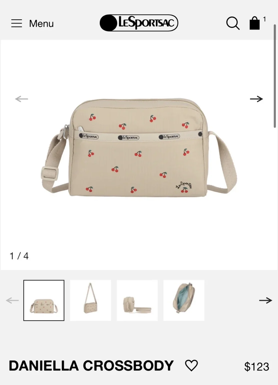 Image for LeSportSac Daniella Crossbody Bag
