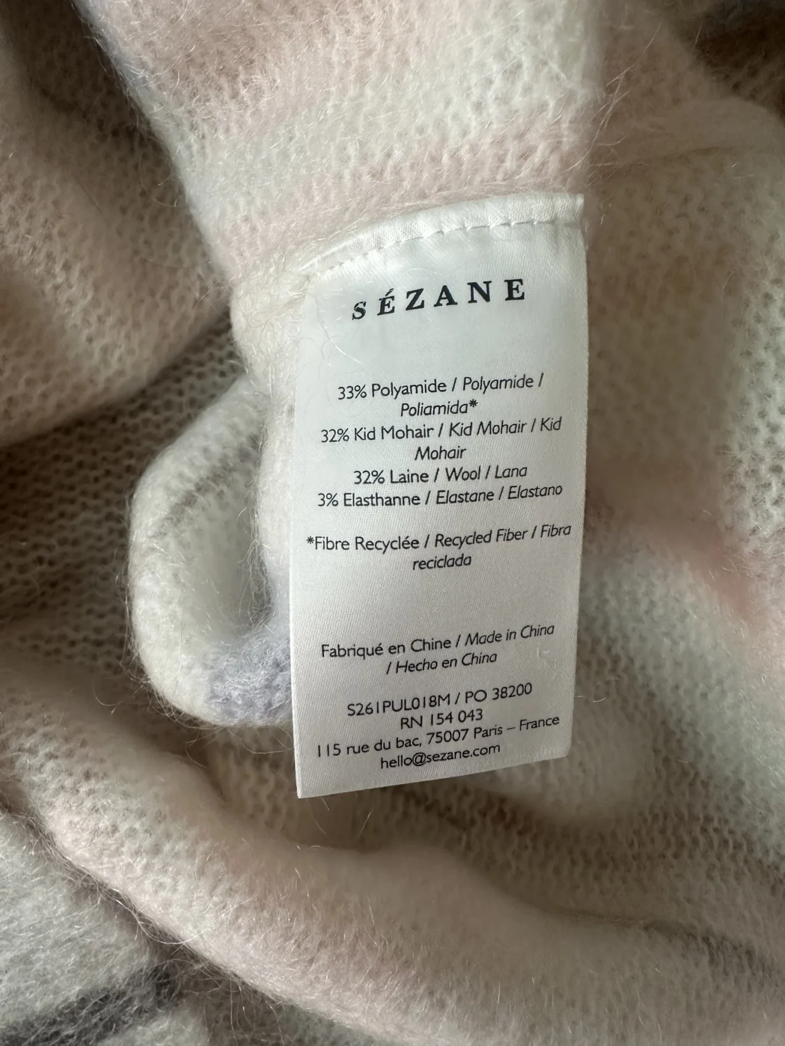 Image for Sézane x SEA NY Women’s Line Jumper XXS