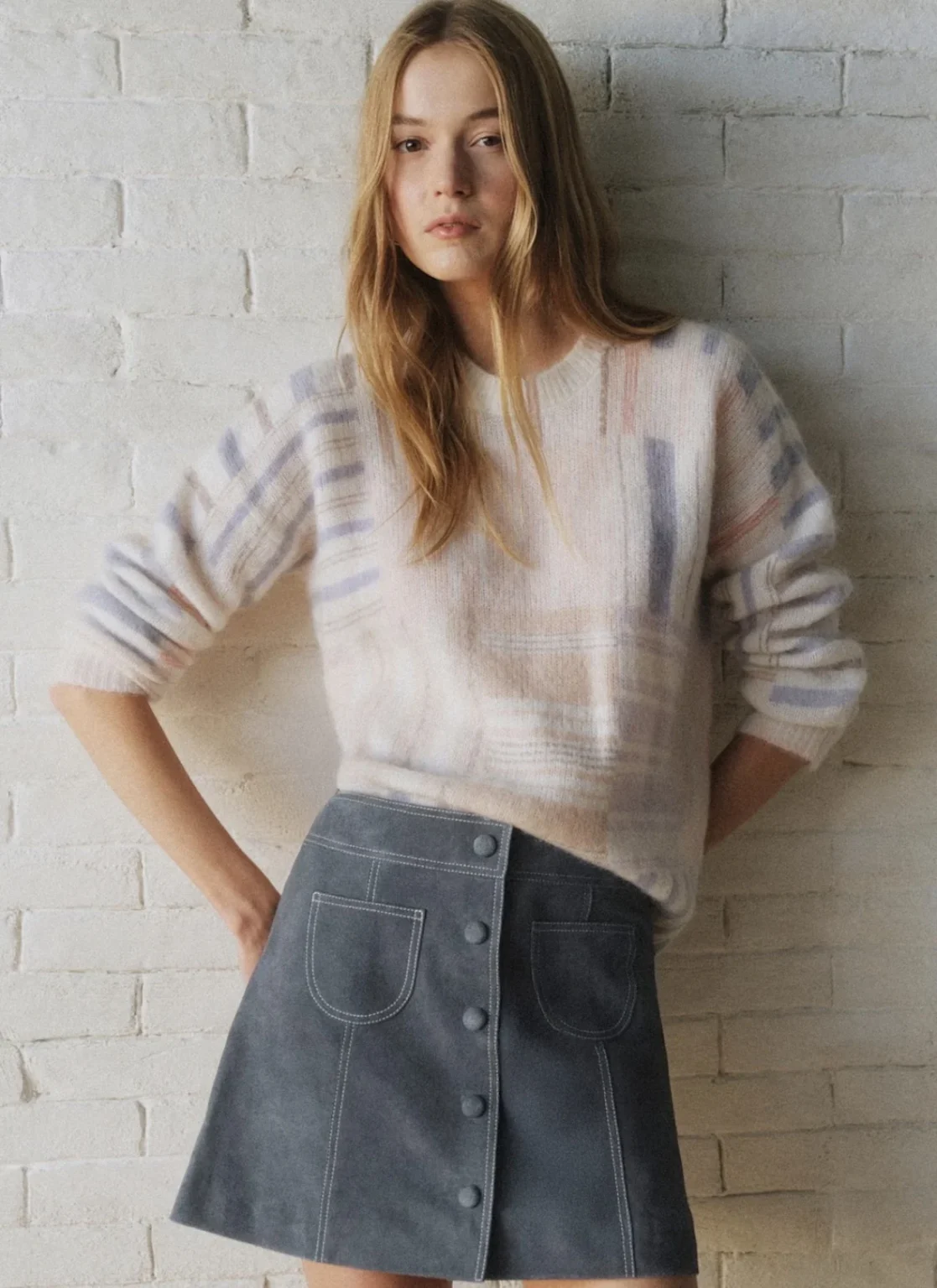 Image for Sézane x SEA NY Women’s Line Jumper XXS
