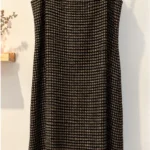 Thumbnail for Supertrash ‘Boil’ dress – Black and metallic gold – Size 42