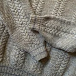 Thumbnail for Green woollen jumper