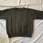 Thumbnail for Green woollen jumper