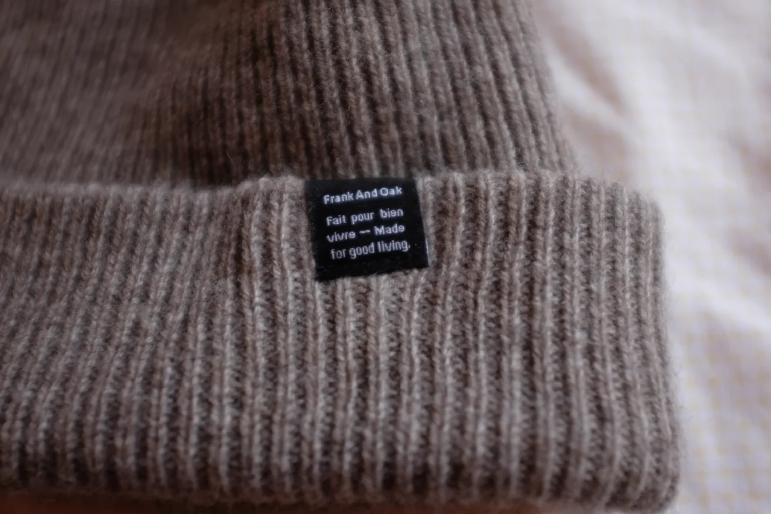 Image for Frank and Oak woollen hat