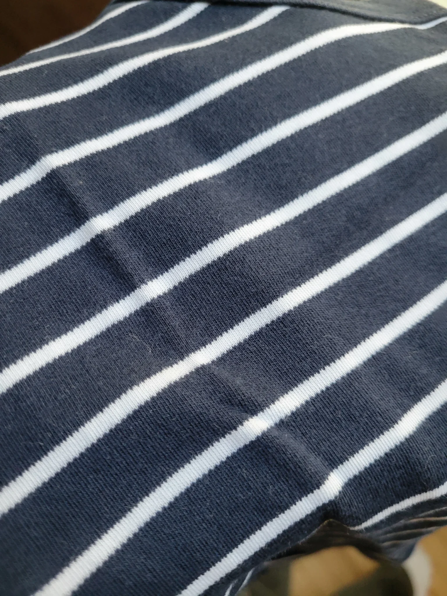 Image for Striped sailor-style vest top