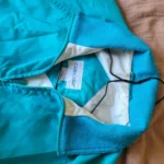 Thumbnail for Turquoise blue waterproof jacket