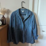 Featured thumbnail for Denim shirt with embroidery