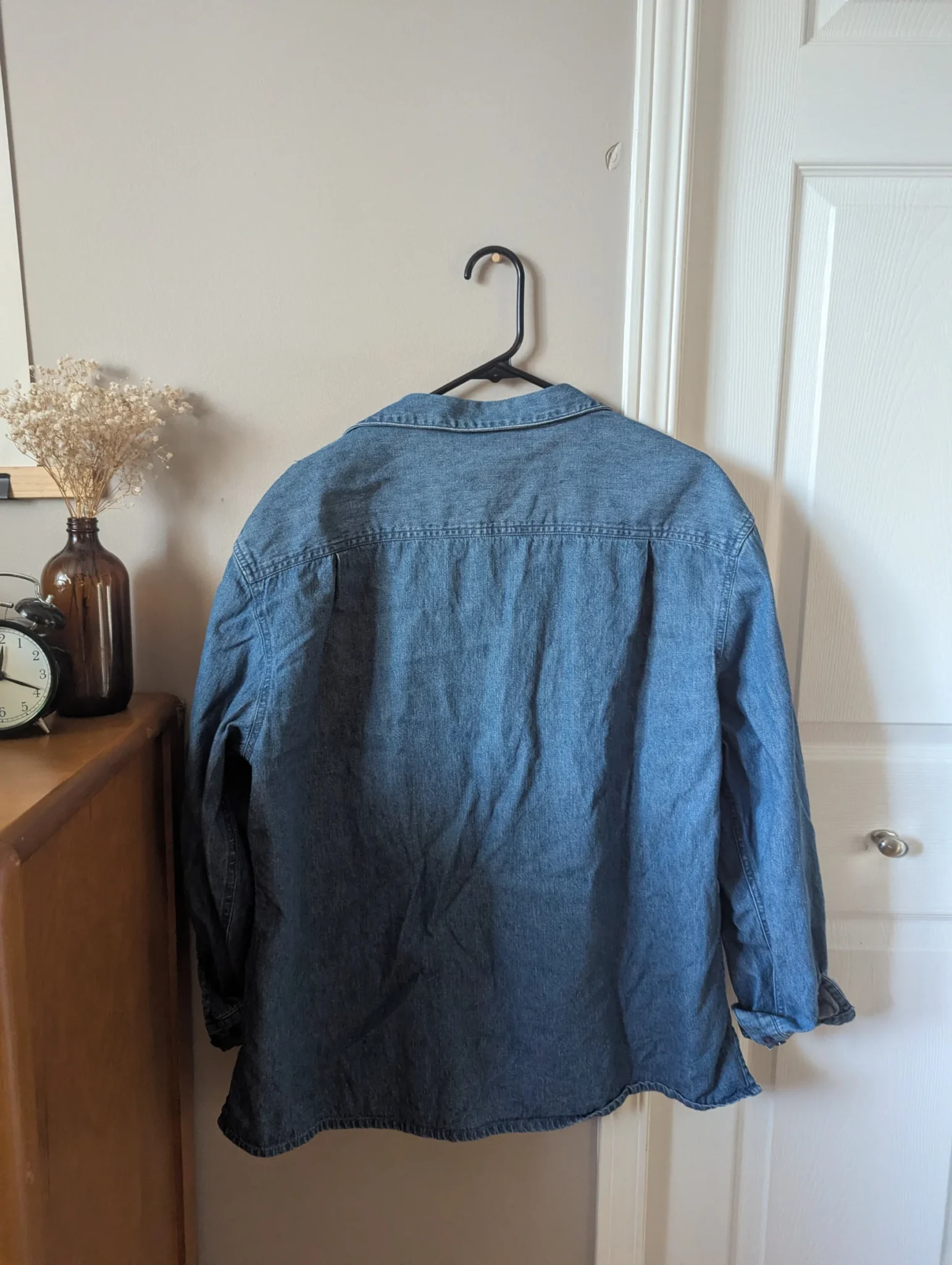 Image for Denim shirt with embroidery