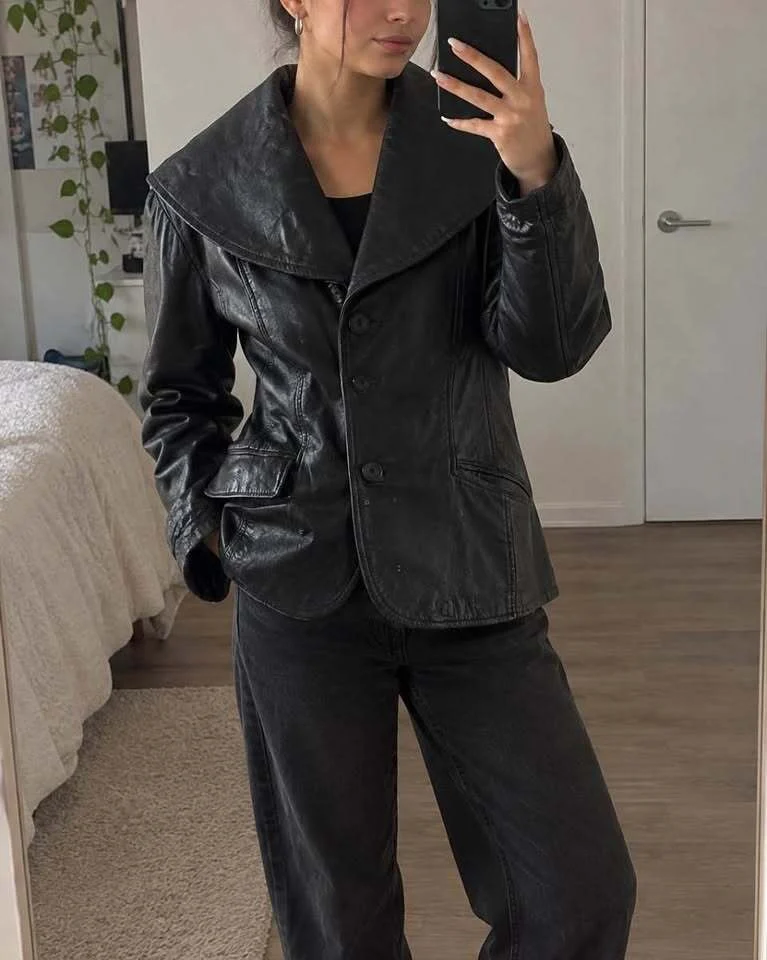 Danier Leather Vintage Leather Jackets Danier seconde main
