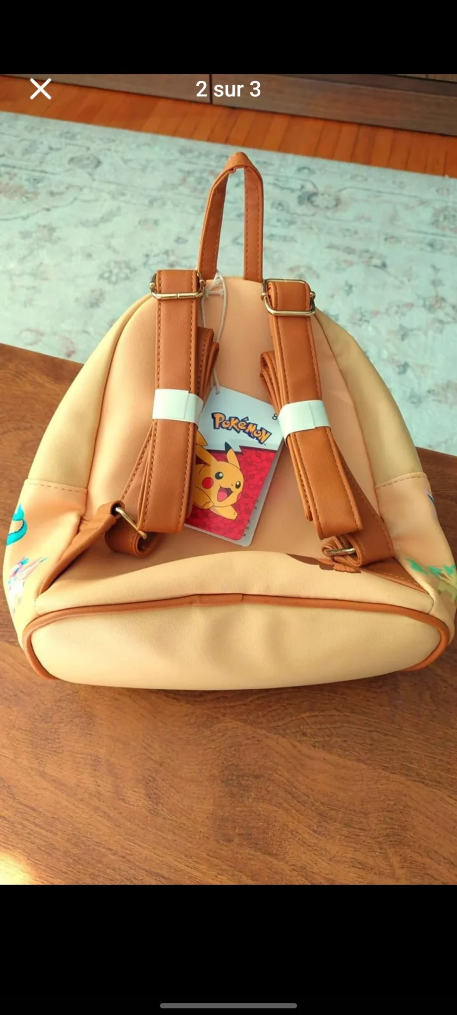 Image for Loungefly Pokémon Eevee mini rucksack