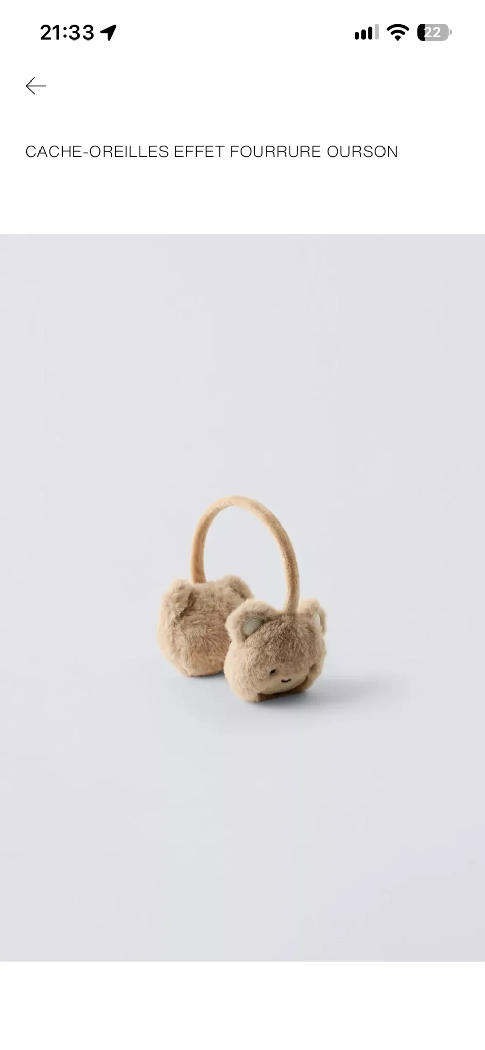 Image for Girls’ ear muffs, ages 6–14