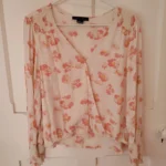 Thumbnail for Blouse Sanctuary cache coeur féminine beige rose