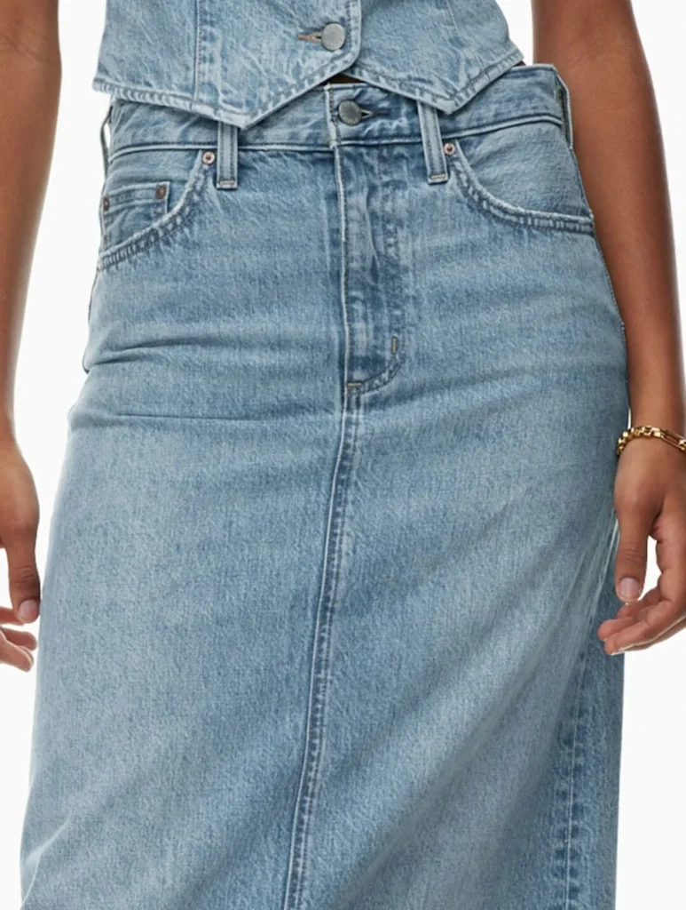 Image for Aritzia jupe denim
