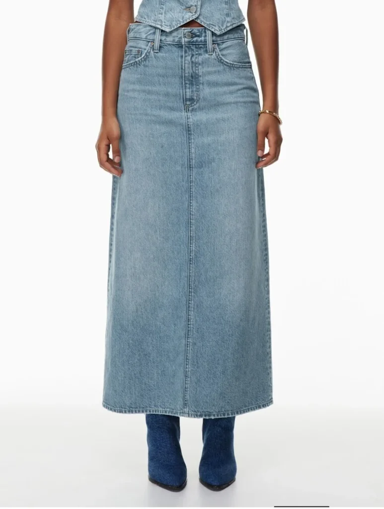 Image for Aritzia jupe denim