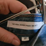 Thumbnail for Aritzia jupe denim