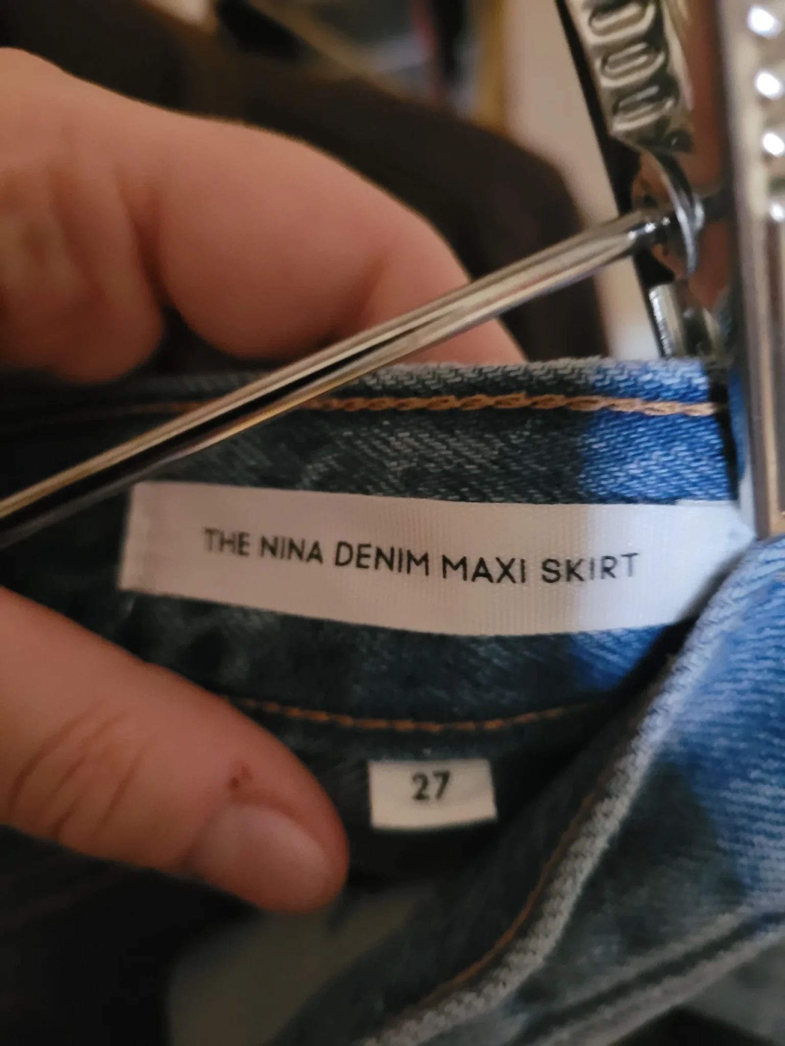 Image for Aritzia jupe denim