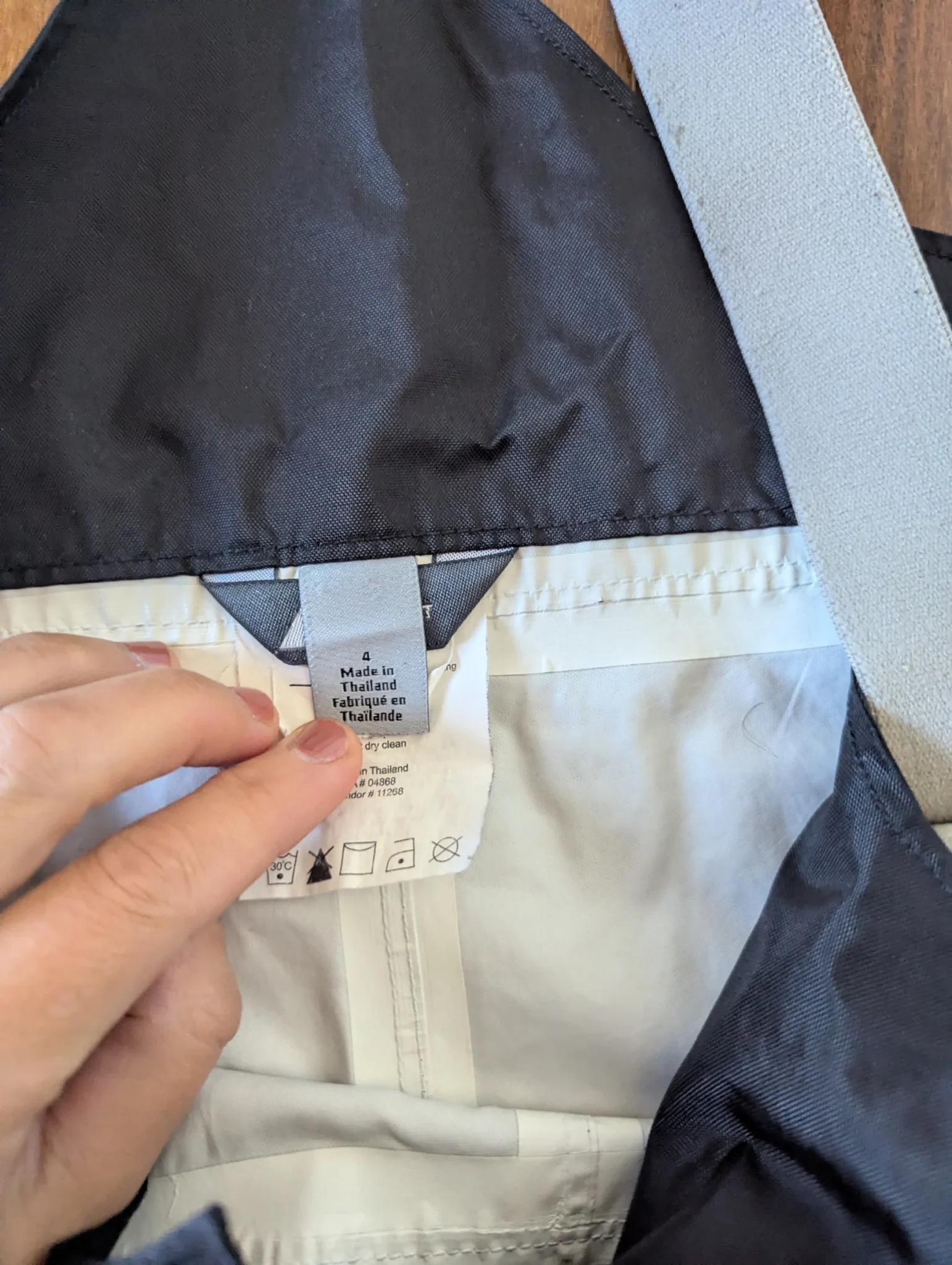 Image for Salopette imperméable MEC, 4T