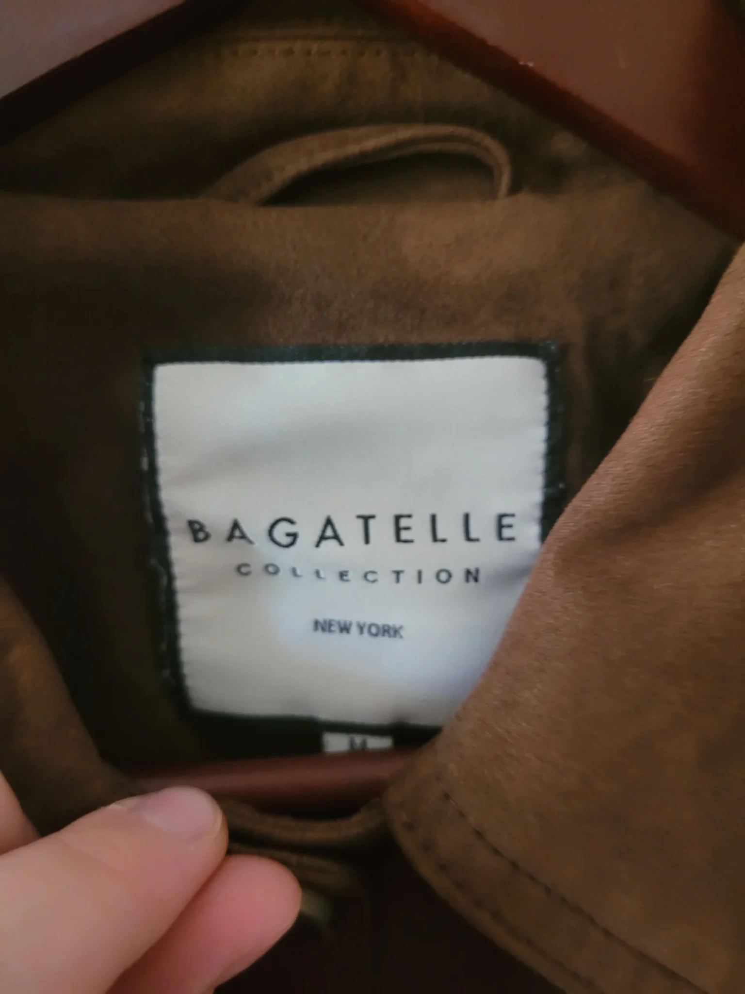 Image for Bagatelle collection veste suède