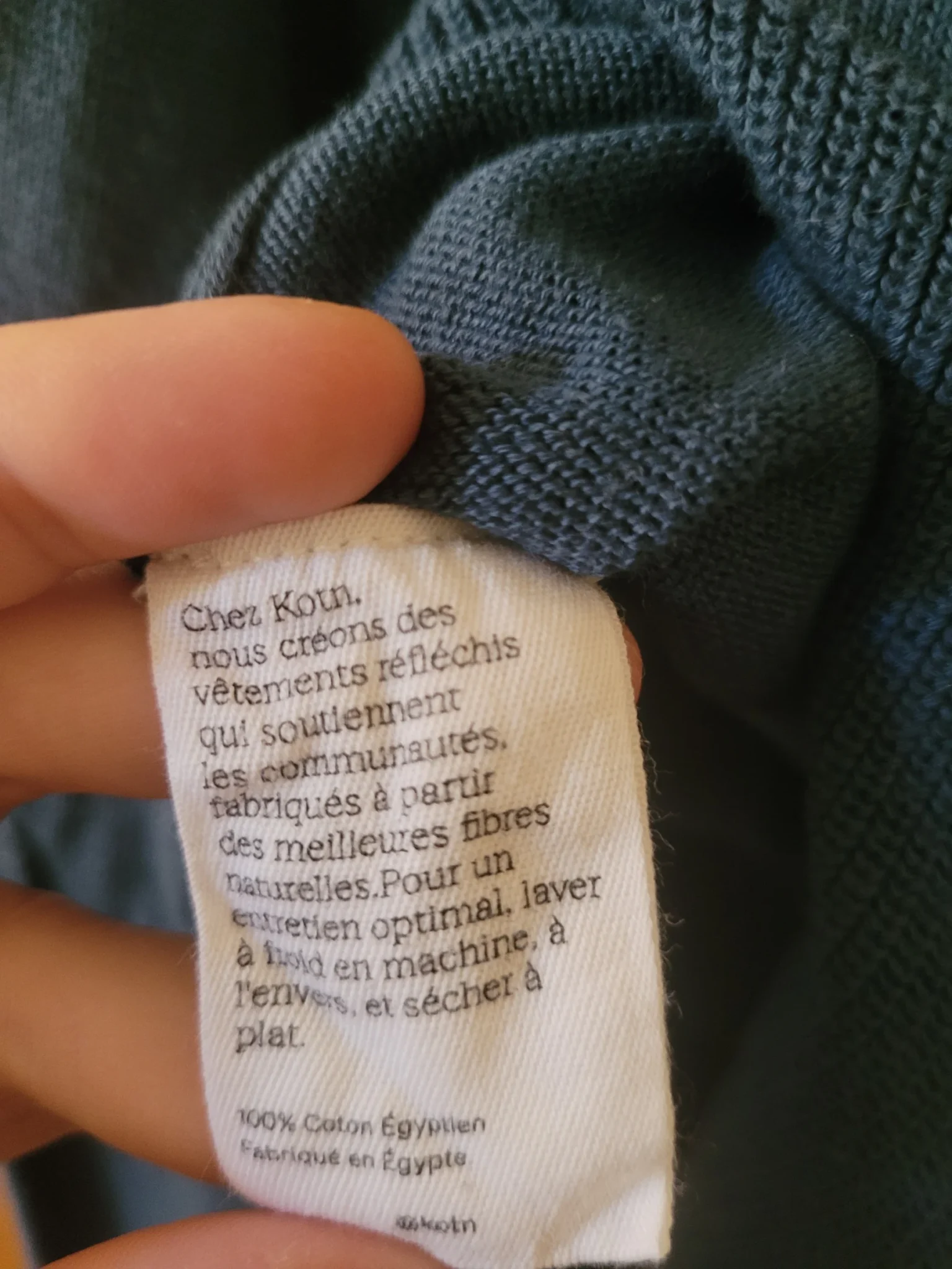 Image for KOTN jumper made from Egyptian cotton