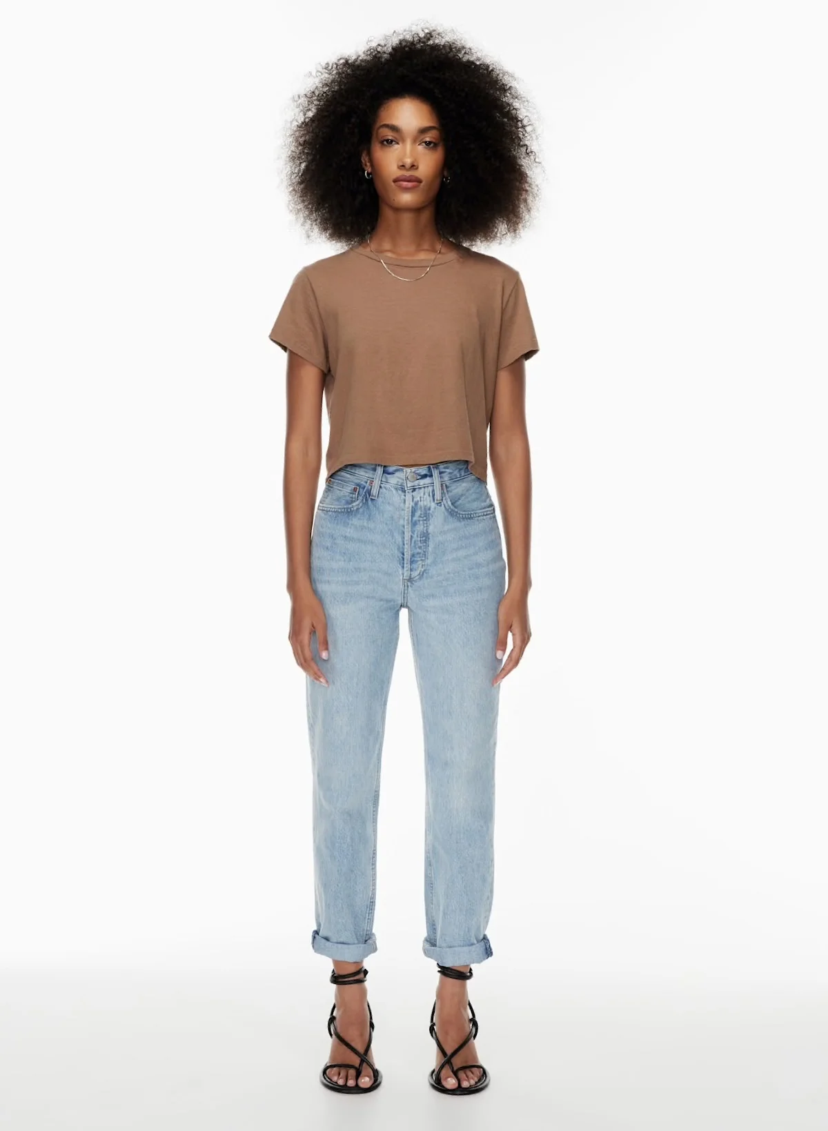 Aritzia Denim Forum Boyfriend Highrise Loose Jeans Aritzia seconde main
