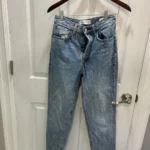 Thumbnail for Jean boyfriend ample à taille haute « Denim Forum » d'Aritzia