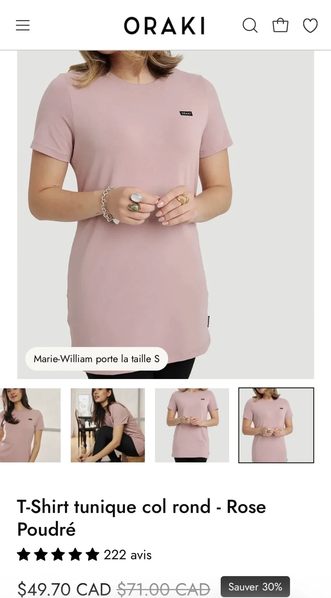 Image for Oraki Tunic T-shirt
