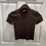 Featured thumbnail for Aritzia Babaton Formarib Mockneck t shirt
