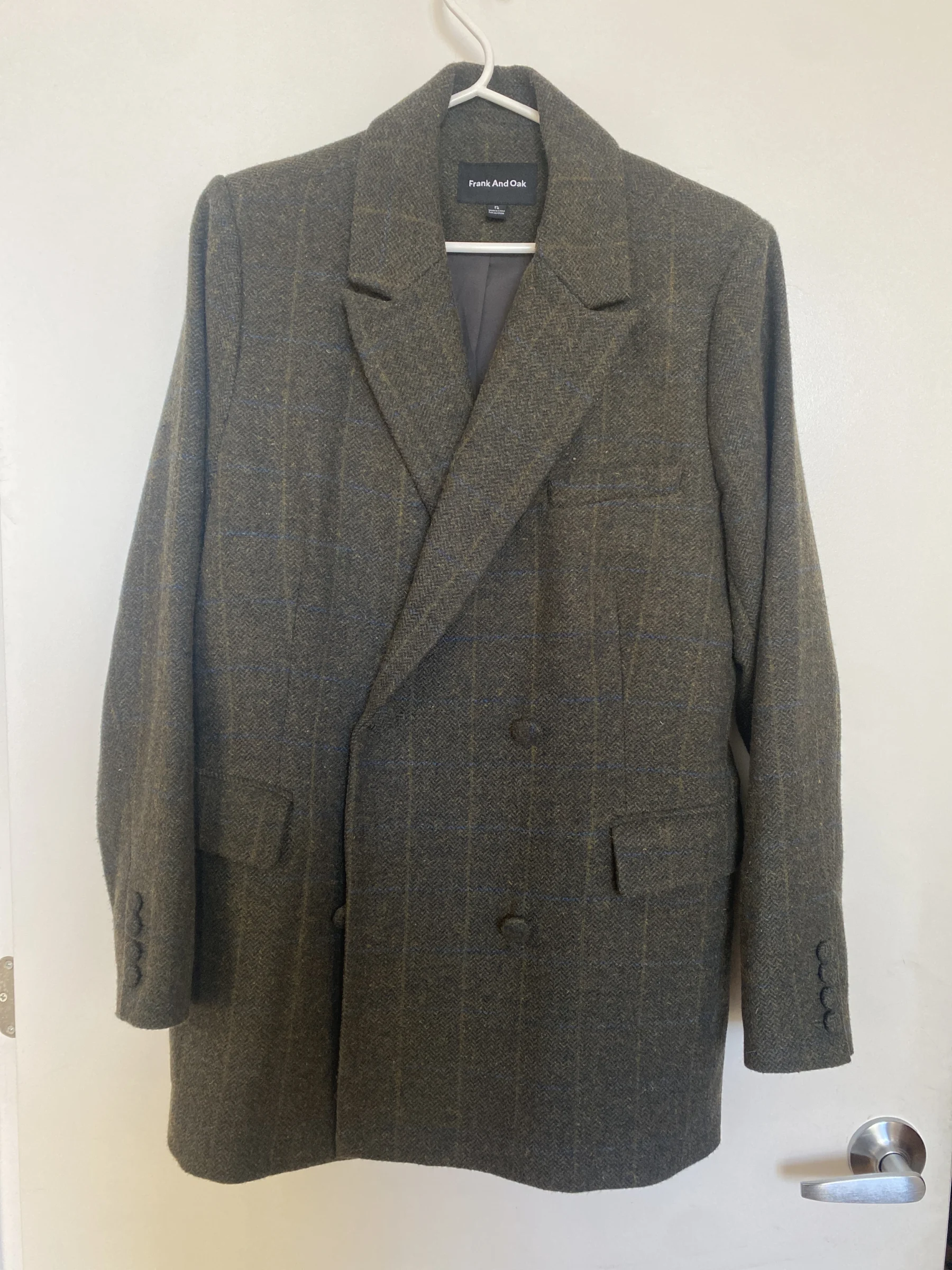 Frank and Oak forest green jacket Frank and Oak seconde main