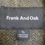 Thumbnail for Frank and Oak forest green jacket