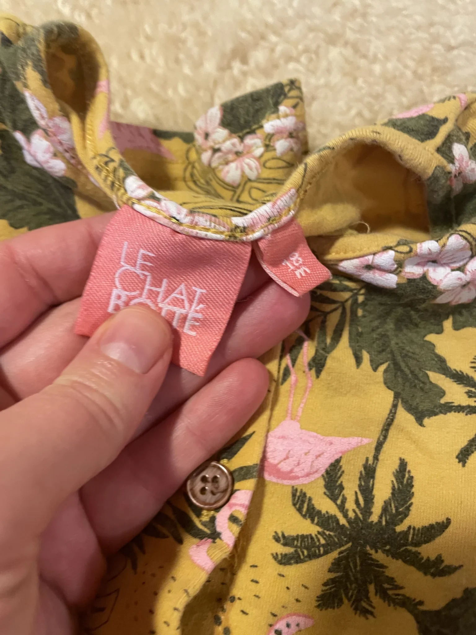 Image for A one-piece 🩳 ‘romper’ for a 18-month-old baby girl – it’s a bit small