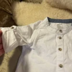 Thumbnail for Blouse « sur chemise ou chemise » 9-12 mois bébé unisexe